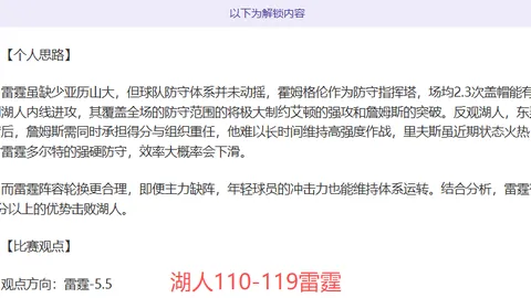 解放者杯分析：8胜6期专家质合前区十码推荐